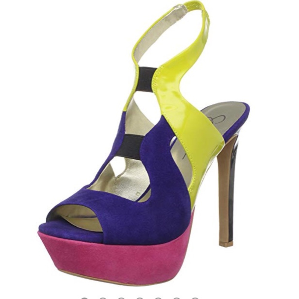 Jessica Simpson 'Bendie' Platform Sandal- NWOT - Picture 1 of 5